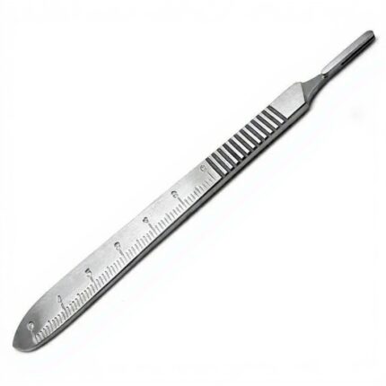 10 Pcs Bard Parker Scalpel Handle #3 with Ruler | SM4825