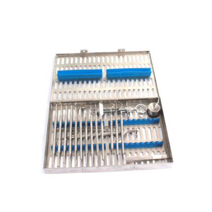 Veltra Surgical 20 Pcs Amalgam Restorative Set with Sterilization Cassette | VS0010