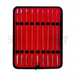 9 Pcs Bakes Rosebud Urethral Sounds Dilators Set 3mm–11mm | VS1678 – Veltra Surgical