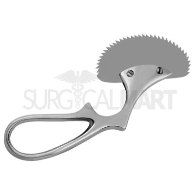 Bone Saw Angled 6″ with Sharp Serrated Blade Stainless Steel Surgical Instrument by Veltra Surgical VS3607
