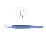 Utrata Angled Capsulorhexis Forceps | Microsurgical Ophthalmic Instrument - Image 3